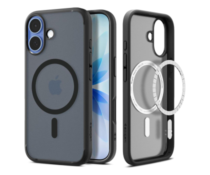 Etui do telefonów SPIGEN Ultra Hybrid Mag Magsafe do Iphone 17 Frost Black 8800283315158